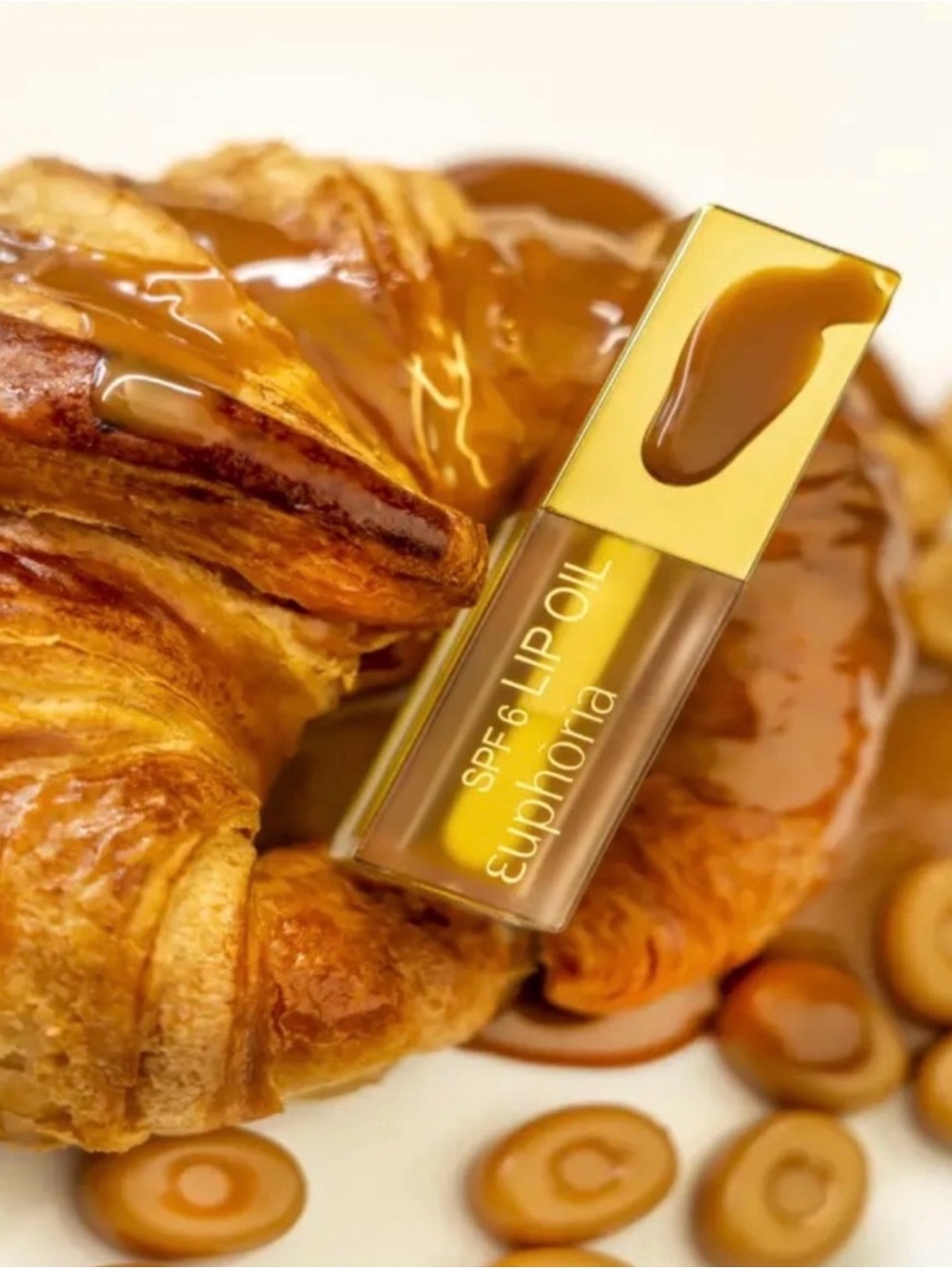 Euphoria SPF 6 Lip - Salted Caramel Croissant